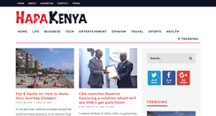 Desktop Screenshot of hapakenya.com