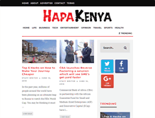 Tablet Screenshot of hapakenya.com